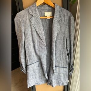 Caslon Chambray Women’s Blazer size small